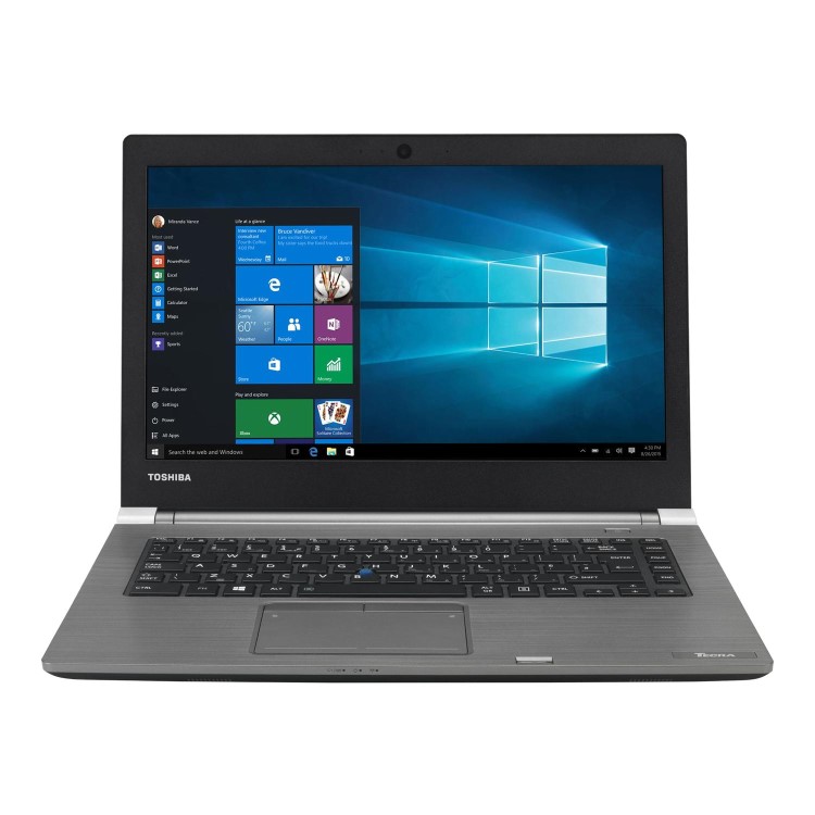Refurbished Toshiba Tecra Core i5-6200U 4GB 128GB 14 Inch Windows 10 Pro Laptop