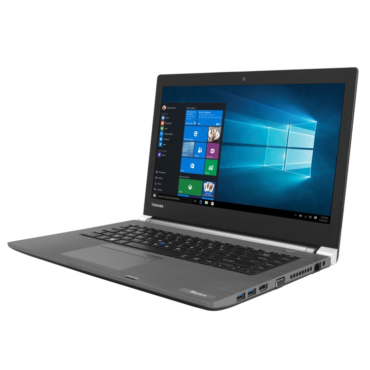 TOSHIBA Tecra A40-C-1KF Core i5-6200U 4GB 500GB 14 Inch Windows 10 Pro Laptop