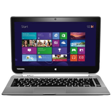 toshiba laptop satellite touch inch 4gb windows amd 500gb tablet touchscreen core silver detachable quad convertible support a4 1200 laptops