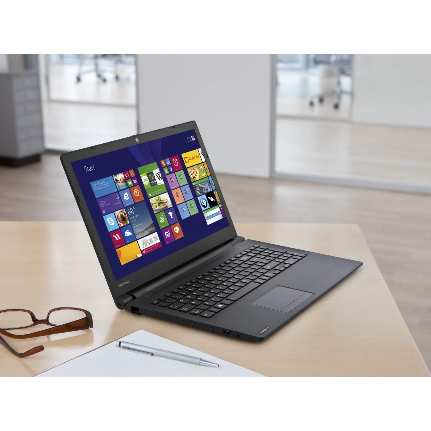 Grade A1 As New But Box Opened Toshiba Satellite Pro R50 B 12x Core I3 4gb 500gb Windows 8 1 Laptop Laptops Direct