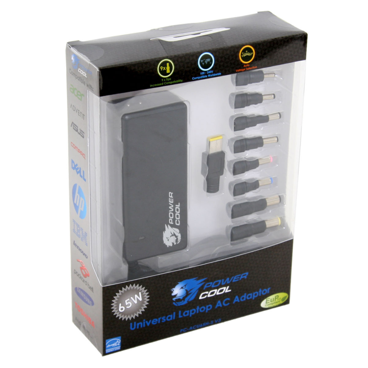 Powercool AC Power Adapter 19V 3.42A 65W