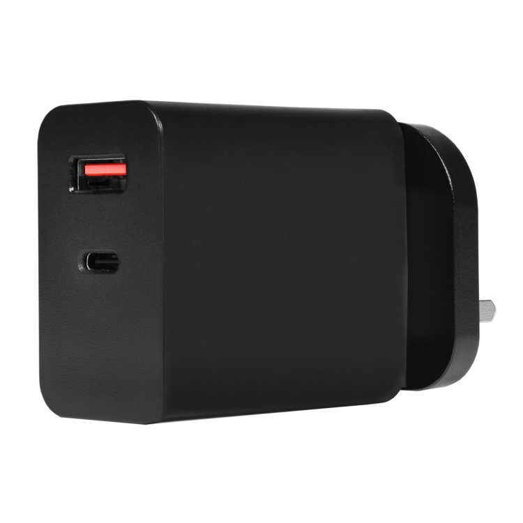Powercool GaN 65W USB-C+USB-A 1.3A USB C to C Cable Included