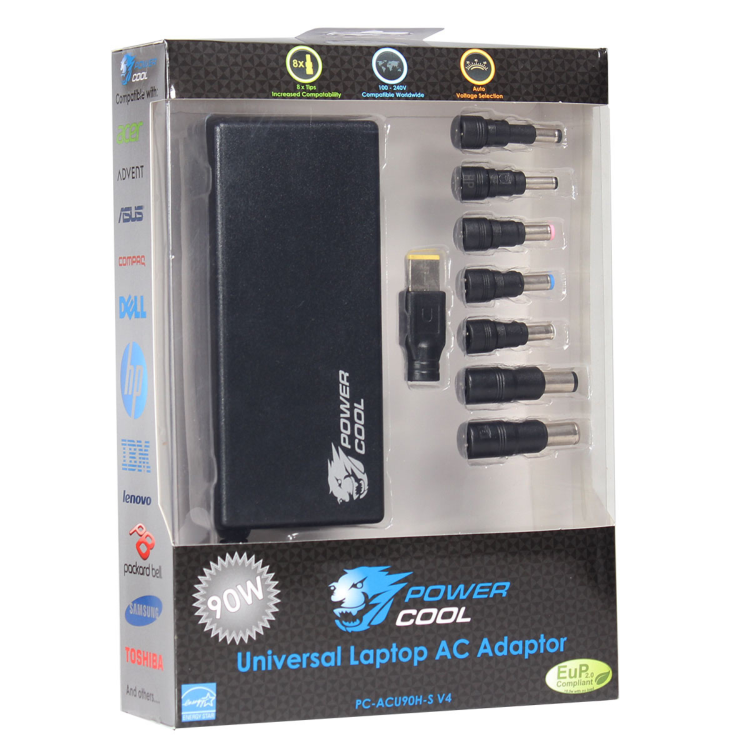 Powercool AC Power Adapter 19V 4.74A 90W