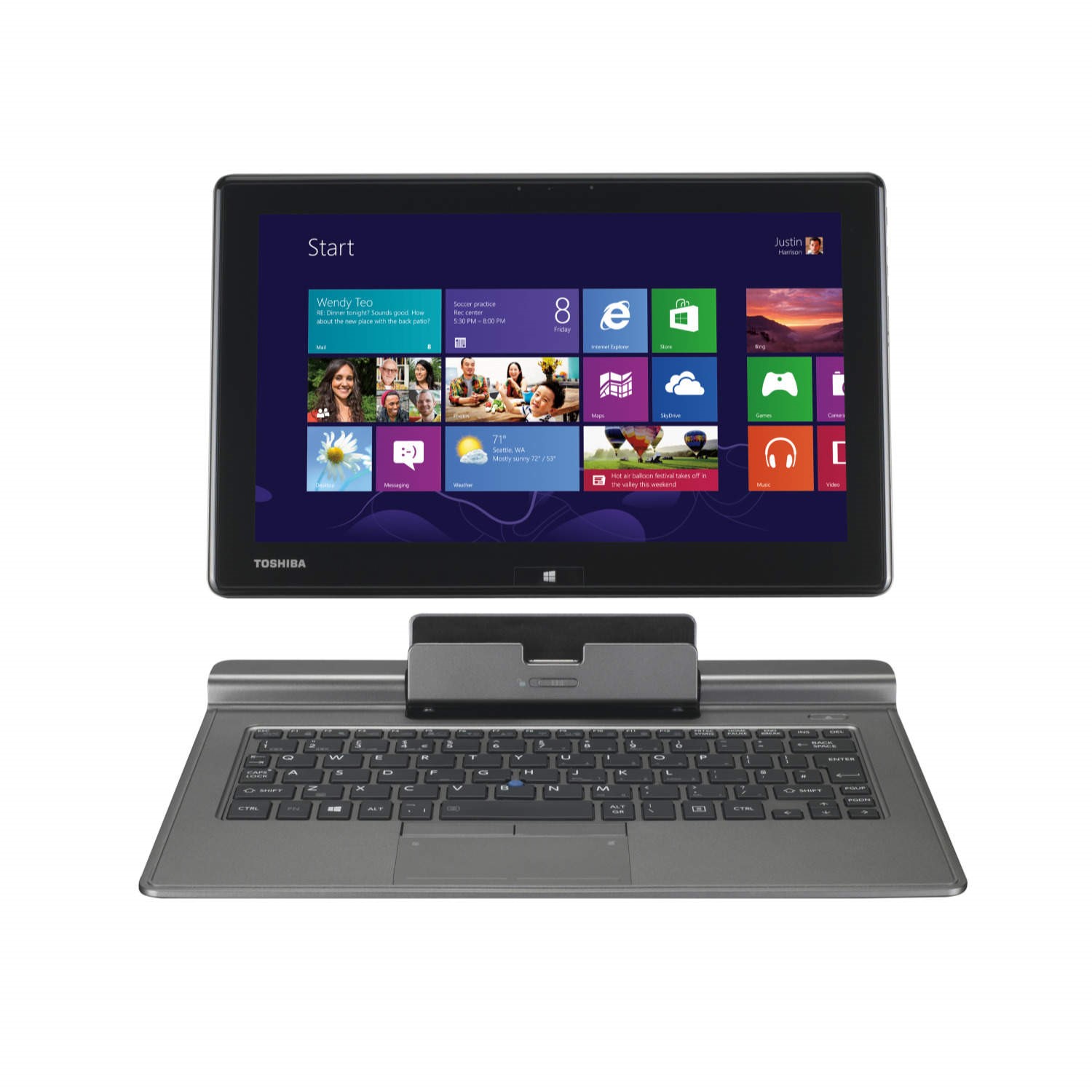 Toshiba Portege Z10tA12J 4th Gen Core i5 4GB 128GB SSD Windows 8.1