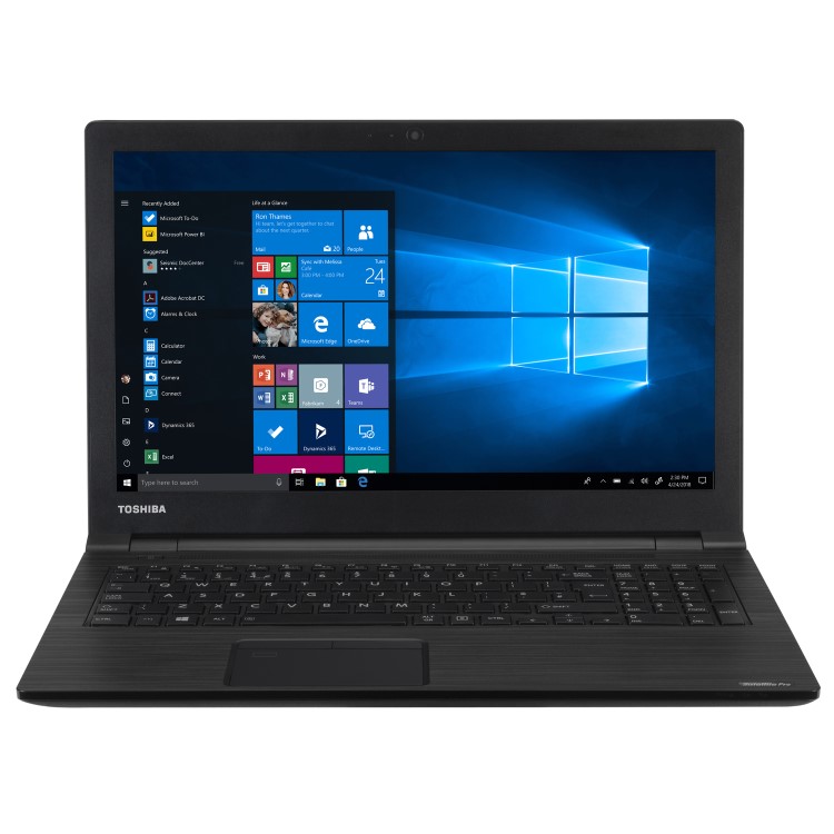 Refurbished Toshiba A50-EC-11K Core i7-8550U 8GB 256GB 15.6 Inch Windows 10 Pro Laptop