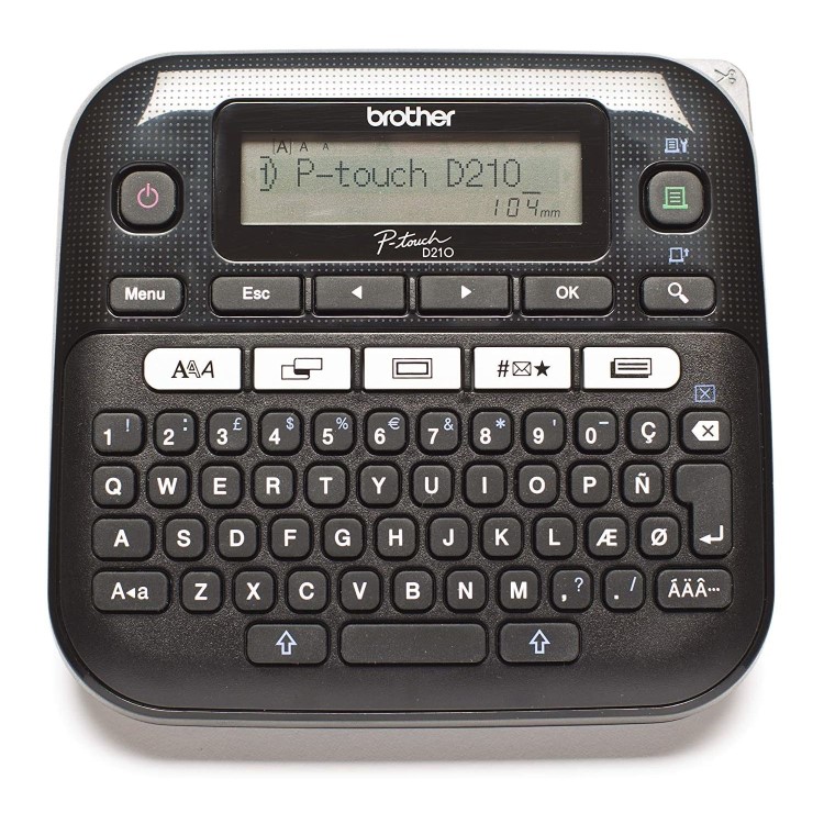 Brother PTD-210VP Desktop Labelling Machine - With Carry Case