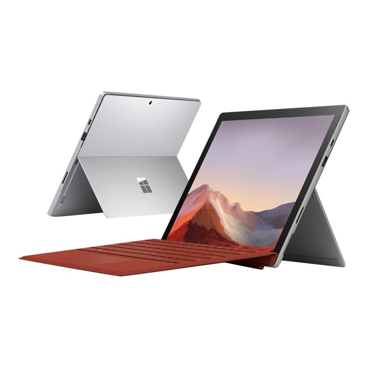 Microsoft Surface Pro 7 Core i7-1065G7 256GB 16GB SSD 12.3'' Windows 10 Pro Tablet - Platinum
