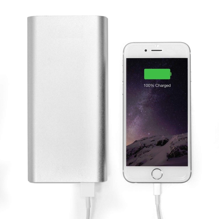 iQ 20800mAh 2A Powerful 5 Full Charges Portable Power Bank For Smartphones iPads & Tablets