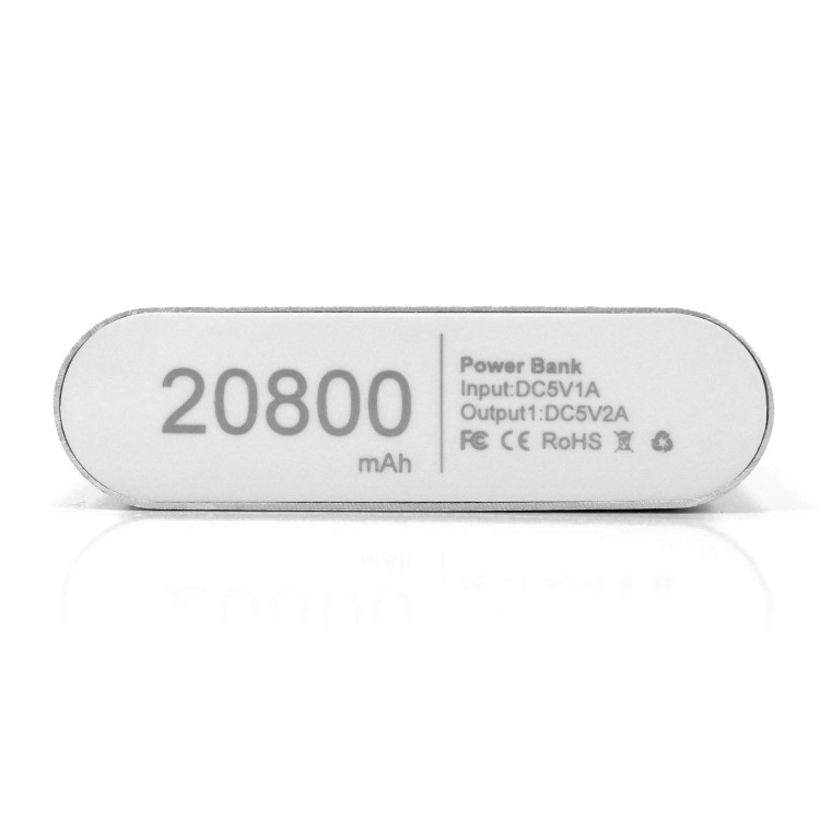 iQ 20800mAh 2A Powerful 5 Full Charges Portable Power Bank For Smartphones iPads & Tablets