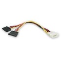 PYO2LP4SATA StarTech Internal Power Splitter Cable - LP4 to 2 SATA