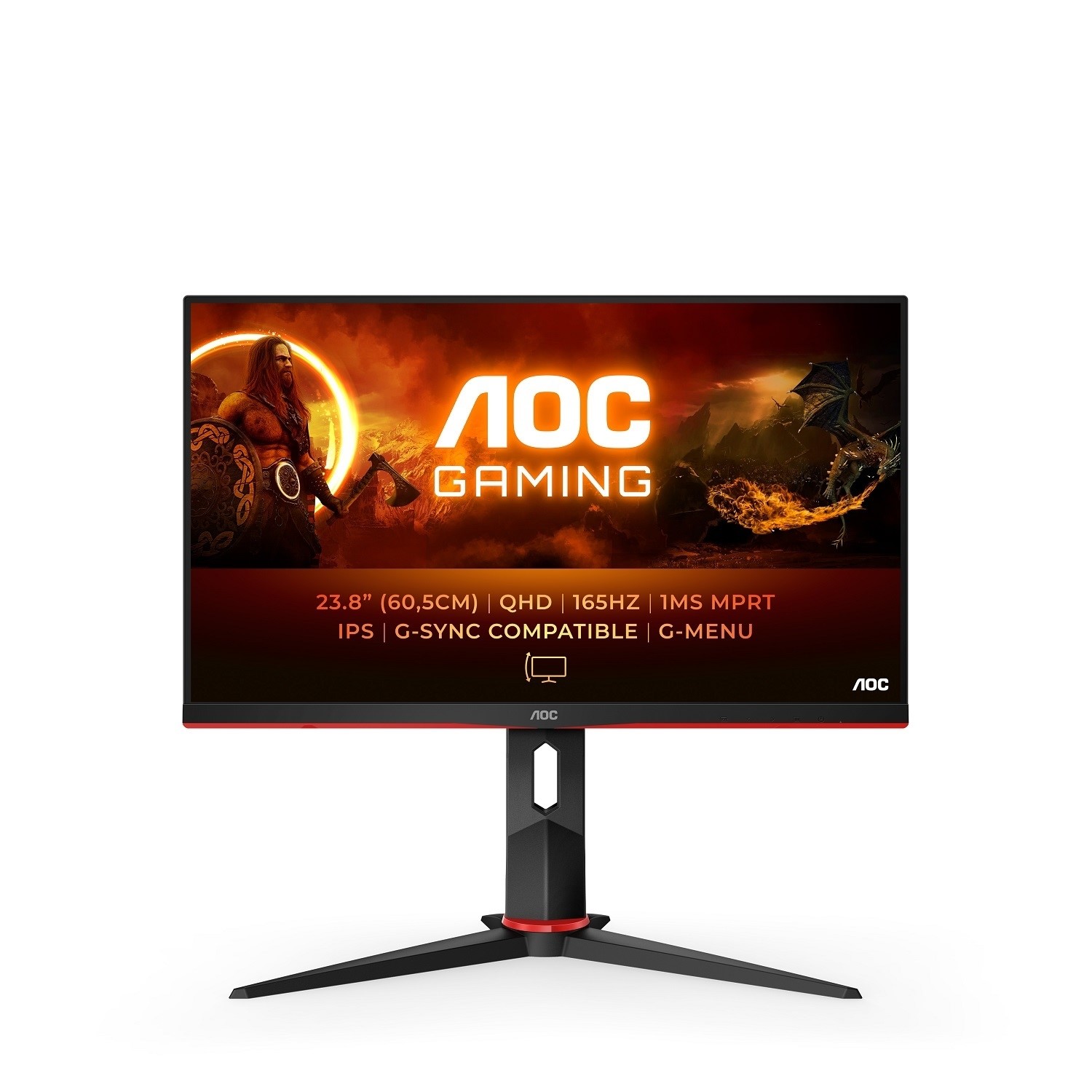 AOC Q24G2A 23.8 IPS QHD 165Hz Gaming Monitor