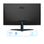 AOC Q27B36X 27" IPS QHD 144Hz 0.5ms Gaming Monitor