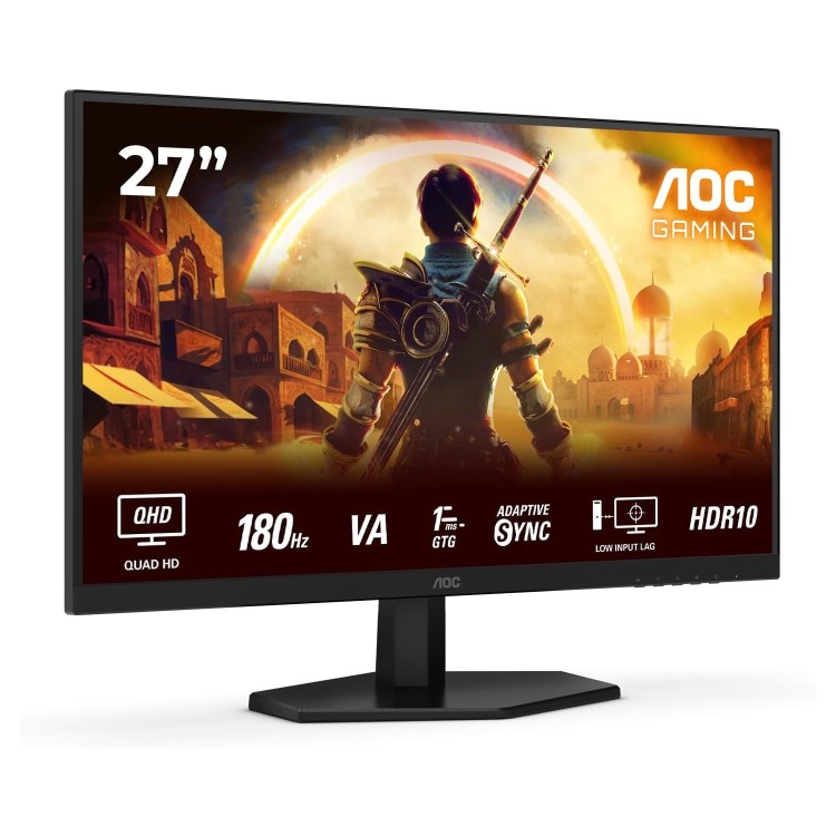AOC AGON Q27G42XNE 27" Fast VA QHD 180Hz 0.5ms Gaming Monitor
