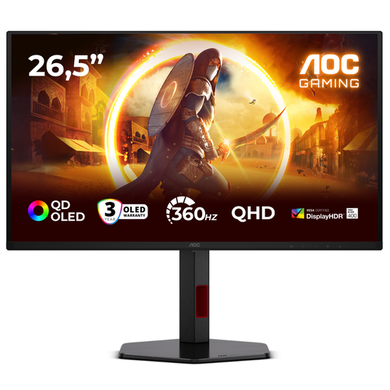AOC AGON Q27G4SDR 27" QD-OLED QHD 360Hz 0.03ms Gaming Monitor