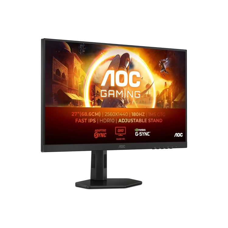 AOC AGON Q27G4XF 27" QHD IPS 180Hz 0.5ms Gaming Monitor
