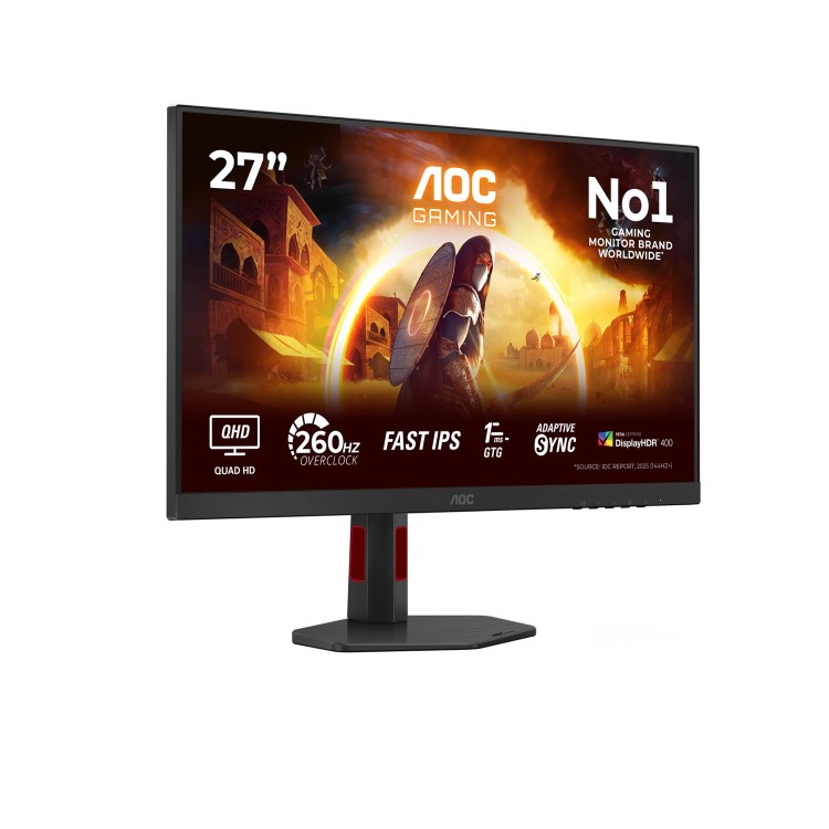 AOC Q27G4ZRP 27" Fast IPS QHD 260Hz 1ms Gaming Monitor