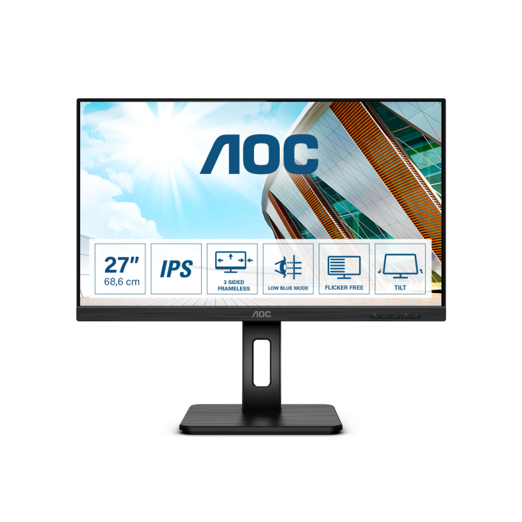 AOC Q27P2Q 27" IPS QHD Monitor 