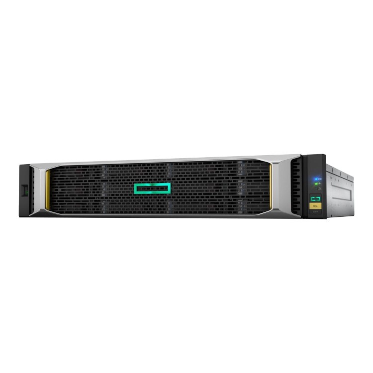 HPE Modular Smart Array 1050 Dual Controller LFF Storage - Hard drive array - 0 TB - 12 bays SAS-2 - iSCSI 1 GbE external - rack-mountable - 2U