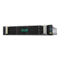 HPE Modular Smart Array 1050 Dual Controller SFF Storage - Hard drive array - 0 TB - 24 bays SAS-2 - iSCSI 1 GbE external - rack-mountable - 2U