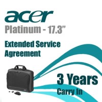 Acer Platinum Warranty with Accidental Damage and 17.3" Bag and Mouse