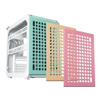 Cooler Master QUBE 500 Flatpack Midi Tower PC Case Macaron