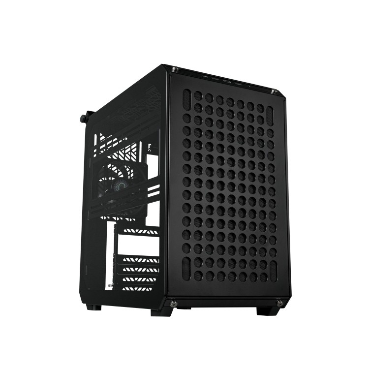 Cooler Master QUBE 500 Flatpack Midi Tower ATX Case with Tempered Glass Black