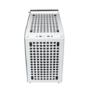 Cooler Master QUBE 500 Flatpack Midi Tower ATX Case with Tempered Glass - White