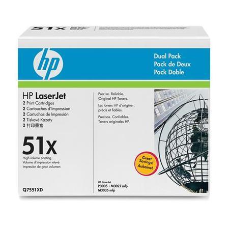 HP 51X Dual Pack - Toner cartridge - 2 x black - 13000 pages