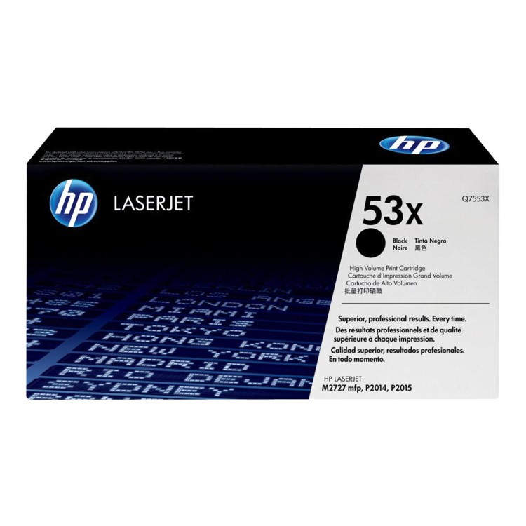Hewlett Packard Q7553X CONTRACT BLK PRINT CART