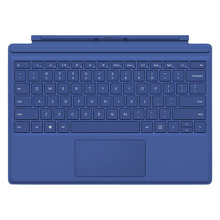 Microsoft Surface Pro 4 Type Cover - Blue - Laptops Direct