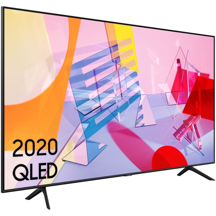 Samsung QE50Q60TAUXXU 50" 4K Ultra HD HDR10+ Smart QLED TV with Adaptive Sound