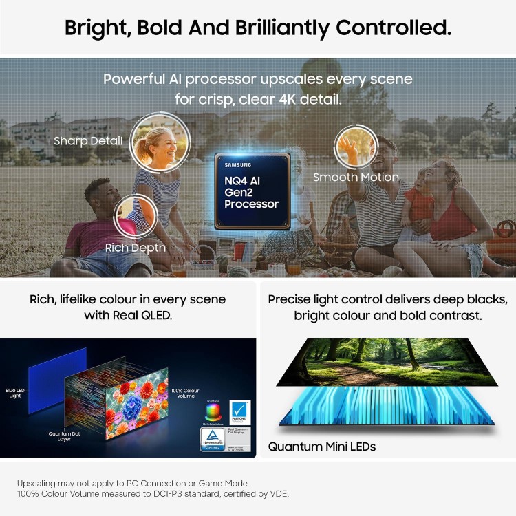 Samsung QE55QN80HAUXXU 55" Neo QLED 4K Ultra HD Smart TV with Tizen OS  Mini LED HDR Gaming TV & Dolby Atmos
