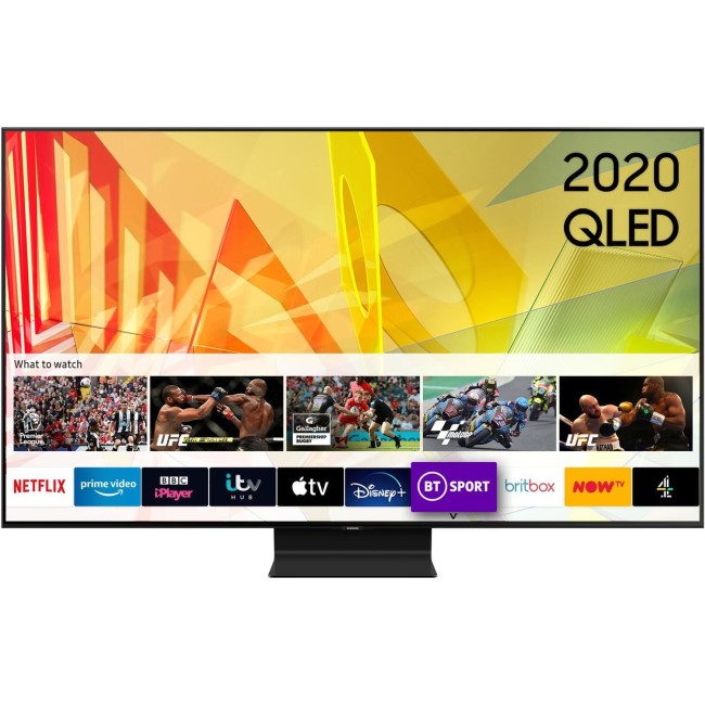 Samsung QE75Q90TATXXU 75" 4K Ultra HD Smart QLED TV with Bixby Alexa and Google Assistant
