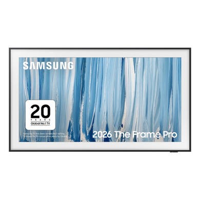 Samsung QE85LS03HWUXXU 85" The Frame Pro Neo QLED 4K Ultra HD Smart TV with Tizen OS Glare Free Display Dolby Atmos & Art Mode