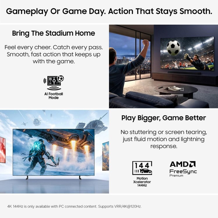 Samsung QE85QN80HAUXXU 85" Neo QLED 4K Ultra HD Smart TV with Tizen OS  Mini LED HDR Gaming TV Dolby Atmos & AI Smart Features