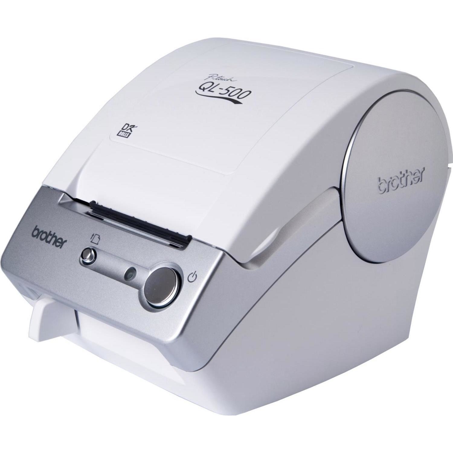 BROTHER QL500A DIE CUT AND CONTINUOUS LABEL PRINTER Laptops Direct