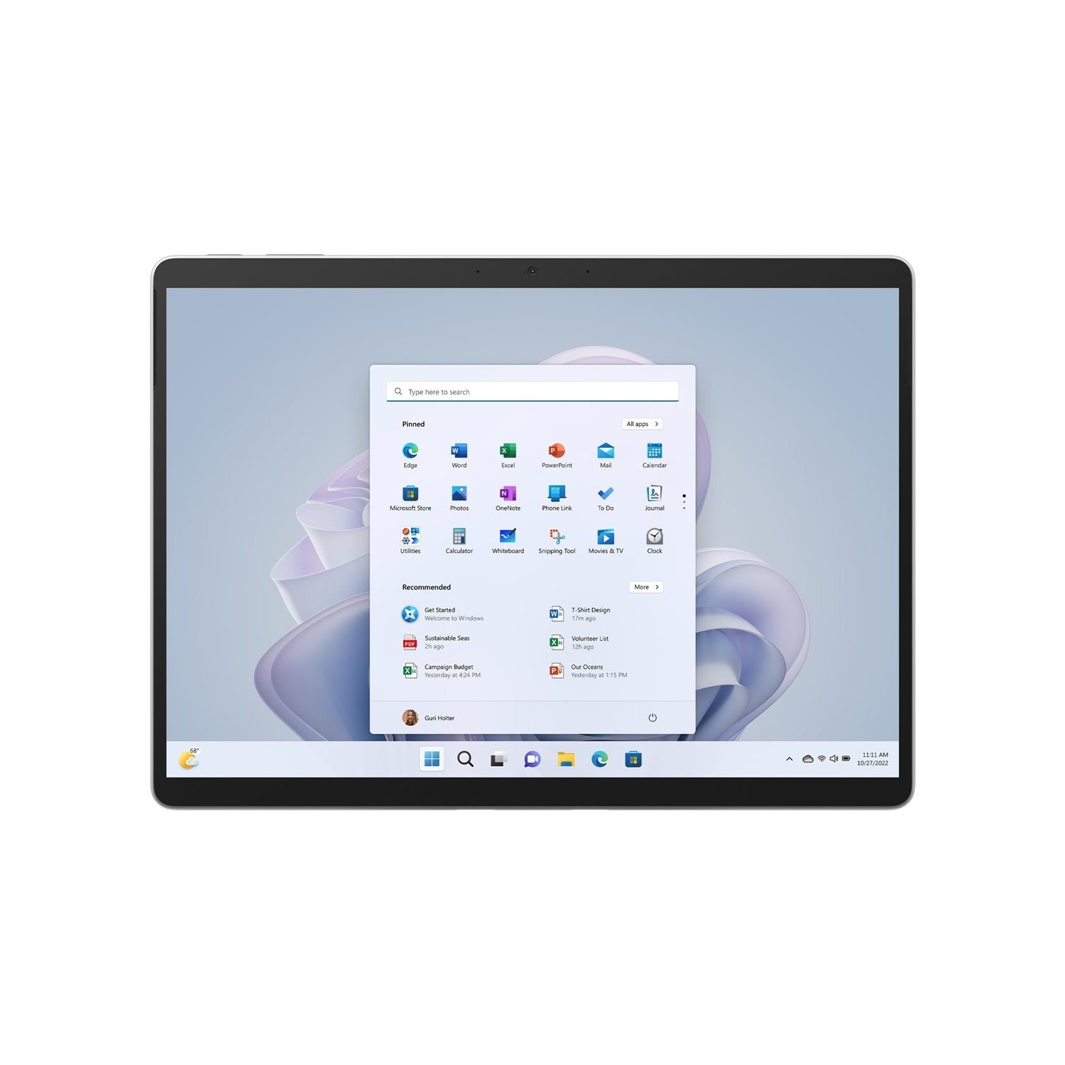 Microsoft Surface Pro 9 13 Platinum 1TB Wi-Fi Tablet