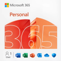 QQ2-00012 Microsoft Office 365 Personal 1 User 1 Year Subscription - Digital Download