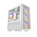 R-CH560-WHAPE4-G-1 DeepCool CH560 ARGB PC Case White