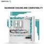 DeepCool CH560 Digital ARGB Gaming PC Case White
