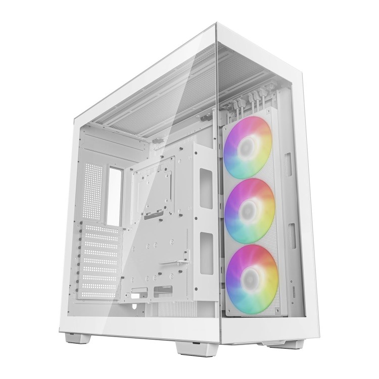 DeepCool Panoramic CH780 ARGB Gaming PC Case White