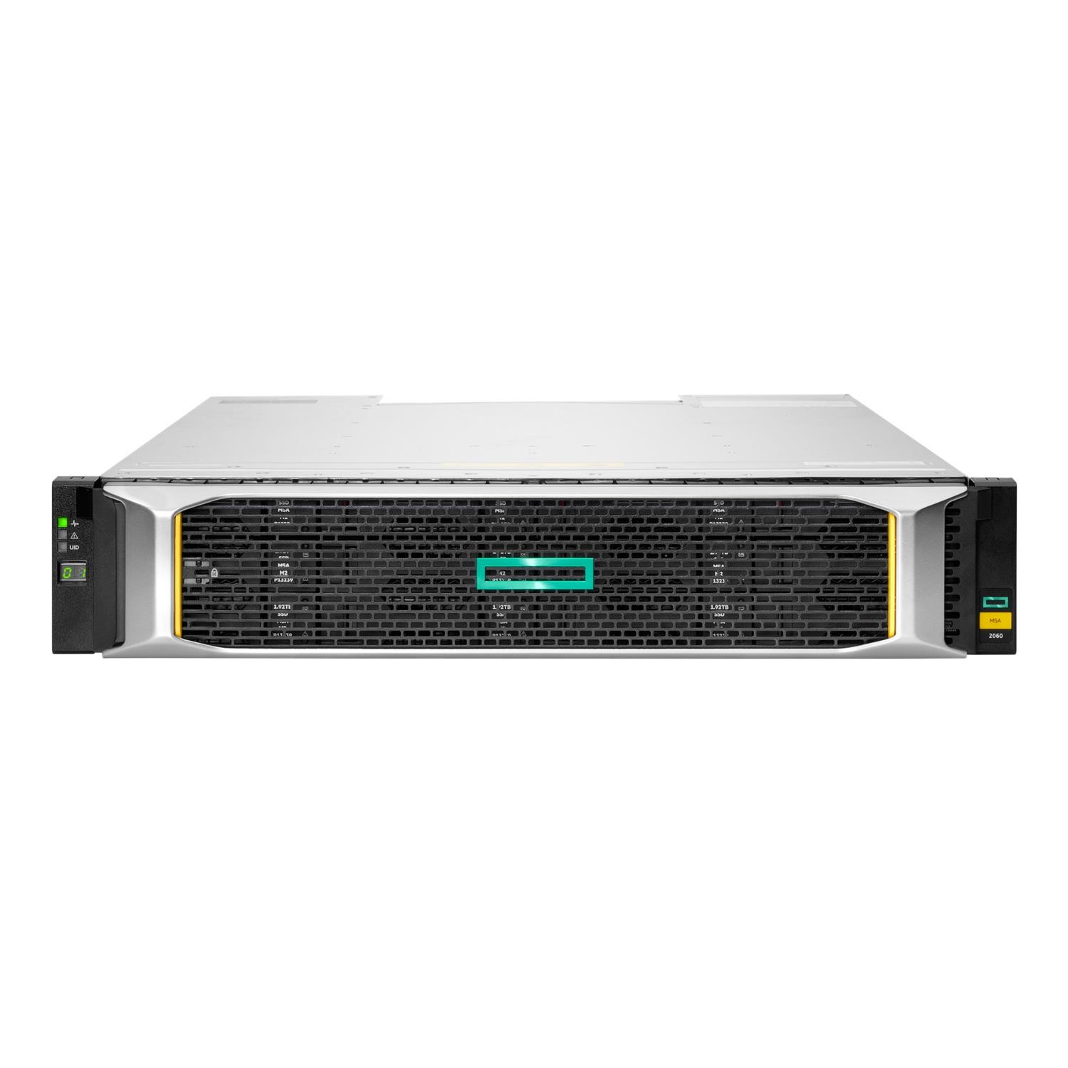 HPE Modular Smart Array 2060 SAS LFF Storage Hard drive array 0 TB 12 bays SAS 3 SAS 12Gb s external rack