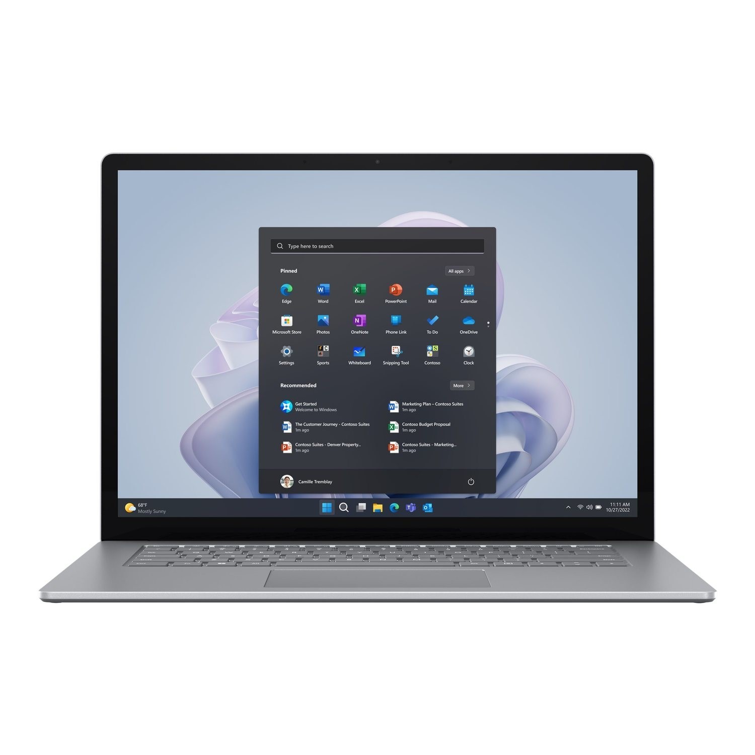 Microsoft Surface Laptop 5 Intel Core i5 8GB RAM 512GB SSD 13.5 Inch Windows 11 Pro Touchscreen Laptop - Platinum
