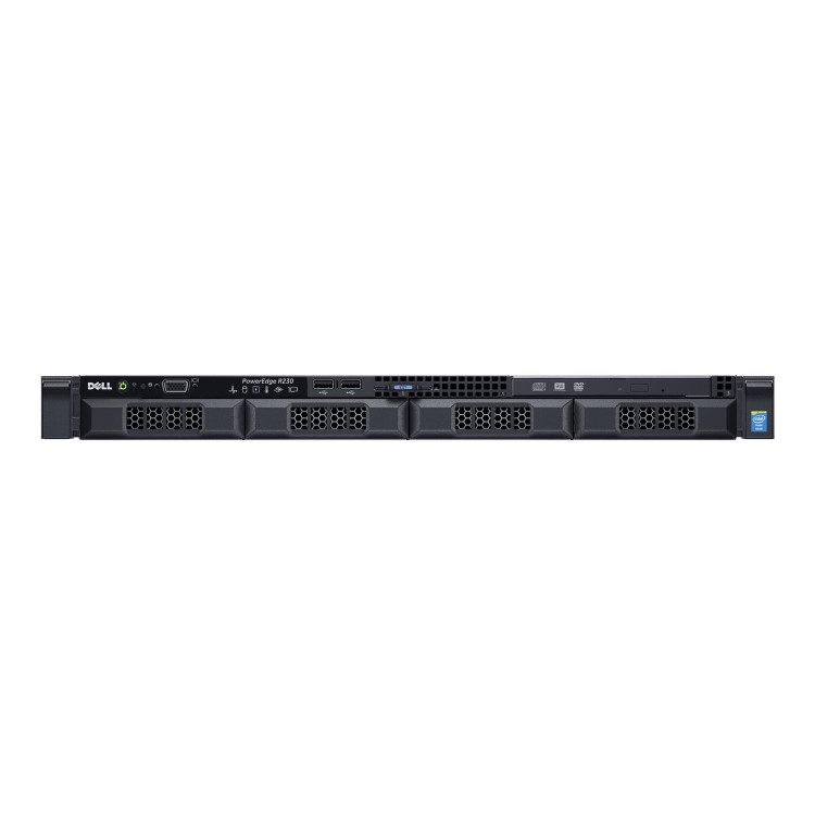 Dell PowerEdge R230 Core i3-6100 4GB 1TB 4x3.5 Bezel Rack Server