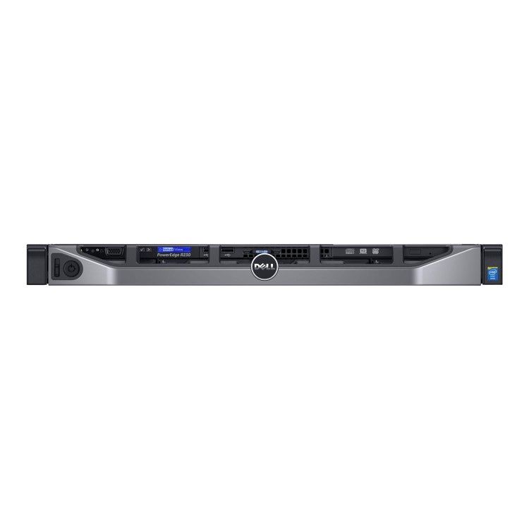 Dell PowerEdge R230 Core i3-6100 4GB 1TB 4x3.5 Bezel Rack Server
