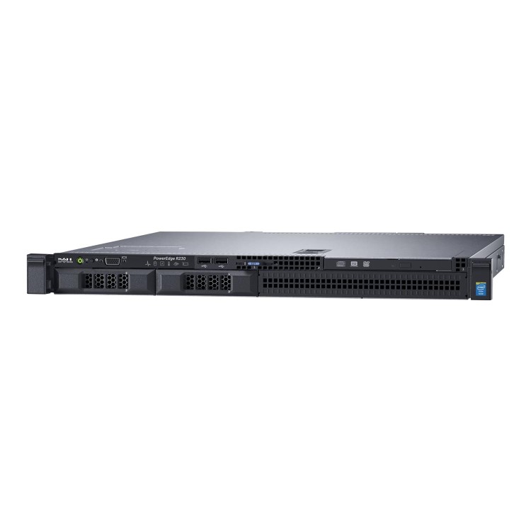Dell PowerEdge R230 Core i3-6100 4GB 1TB 4x3.5 Bezel Rack Server