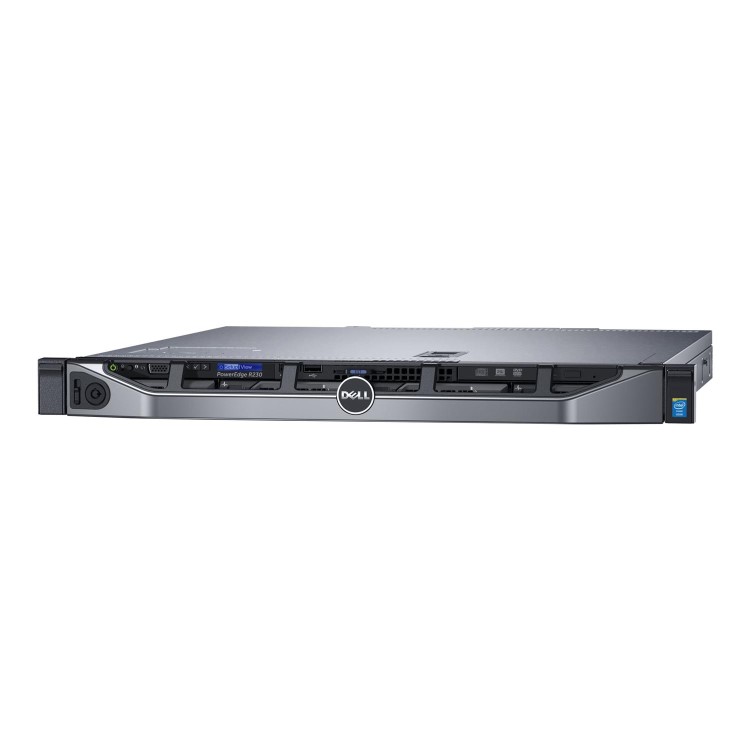 Dell PowerEdge R230 Core i3-6100 4GB 1TB 4x3.5 Bezel Rack Server