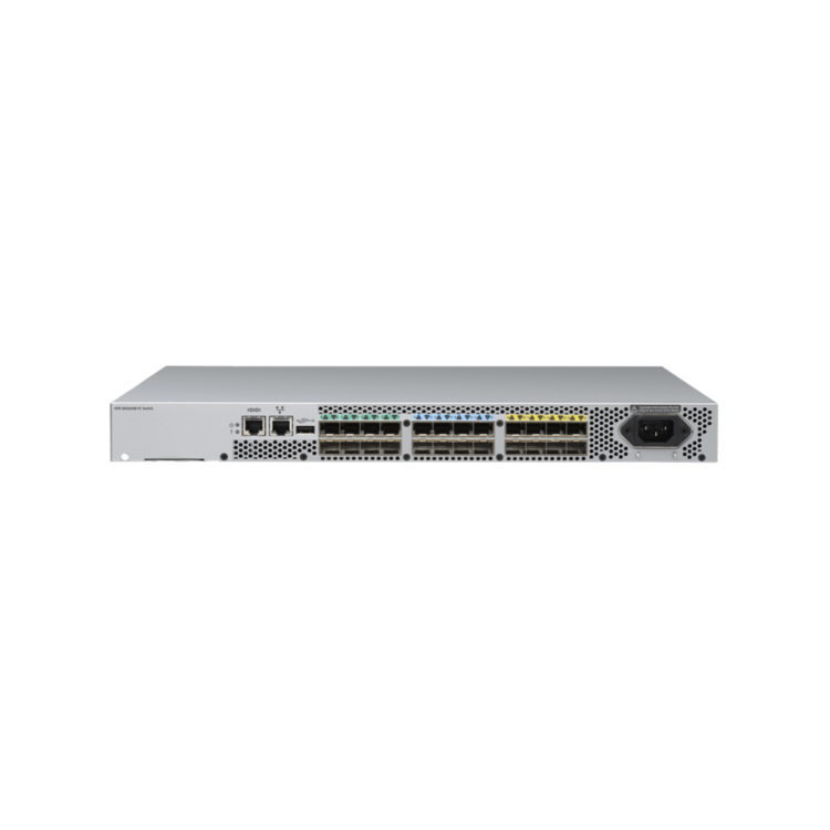 HPE SN3600B 32Gb 24/8 8-port 16Gb Short Wave SFP+ Fibre Channel Rack-mountable Managed Switch