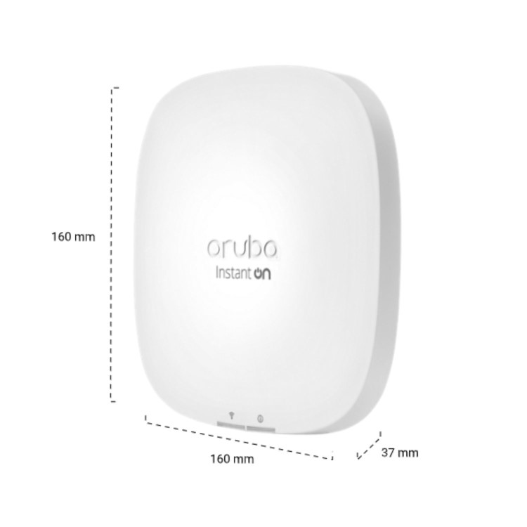 Hewlett Packard Aruba Instant On AP22 RW 2x2 Wi-Fi 6 Indoor Access Point