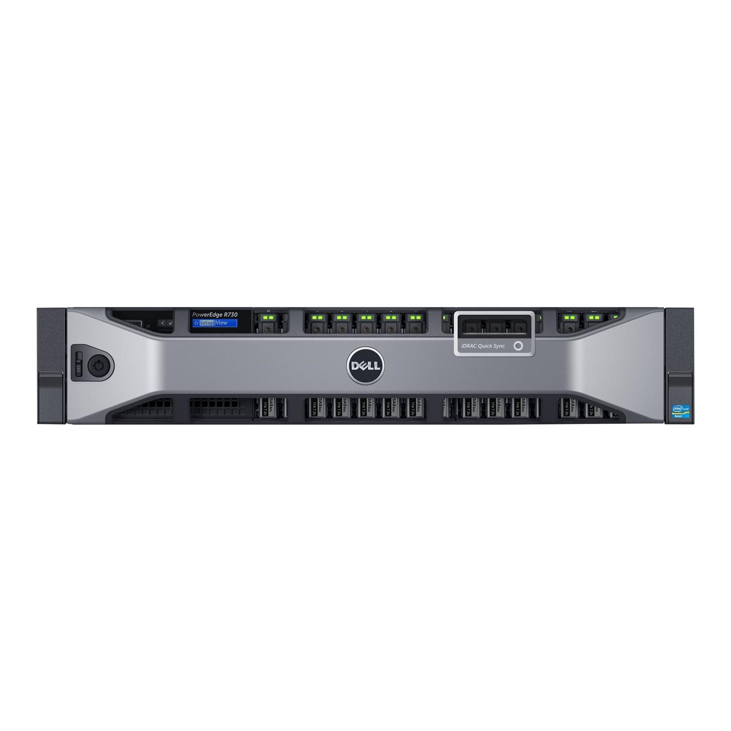DELL R730xd Xeon E5-2640v4 2基/32GB RAM Dell PowerEdge R730 Chassis 8 x 2.5